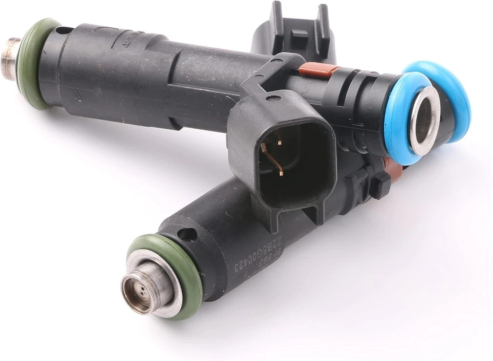 Inyectores de combustible X8 OEM SIEMENS PARA 2005 2006 Lincoln Mark LT 5,4 L V8 #5C3E-DC, DB Foto 4 de 4