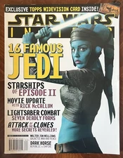 Star Wars Insider (2002) #62 - Official Magazine - Aayla Secura Cover - Rare