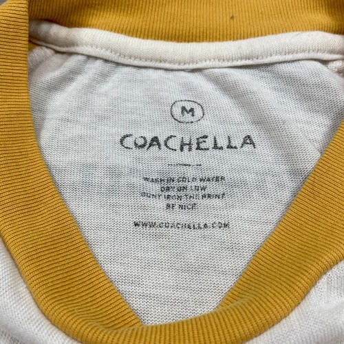 Coachella Music Festival Baseball Tee Raglan Shirt Women's M Retro - Picture 7 of 10