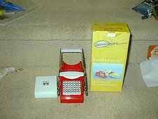 New Red French Fry Cutter Potato Slicer Maker Restaurant Tool Not Used