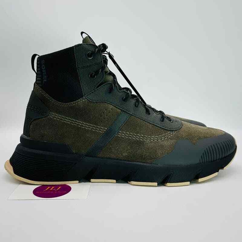 Sorel Mens Rush Mid Waterproof Sneakers Alpine Tundra NM4526