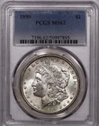 1878-1904 Morgan Silver Dollar PCGS Or NGC MS62 - Random Year