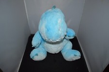 12" Glow Brights Blue Dinosaur Plush Lights Sound FAO Schwarz Tested Box P7