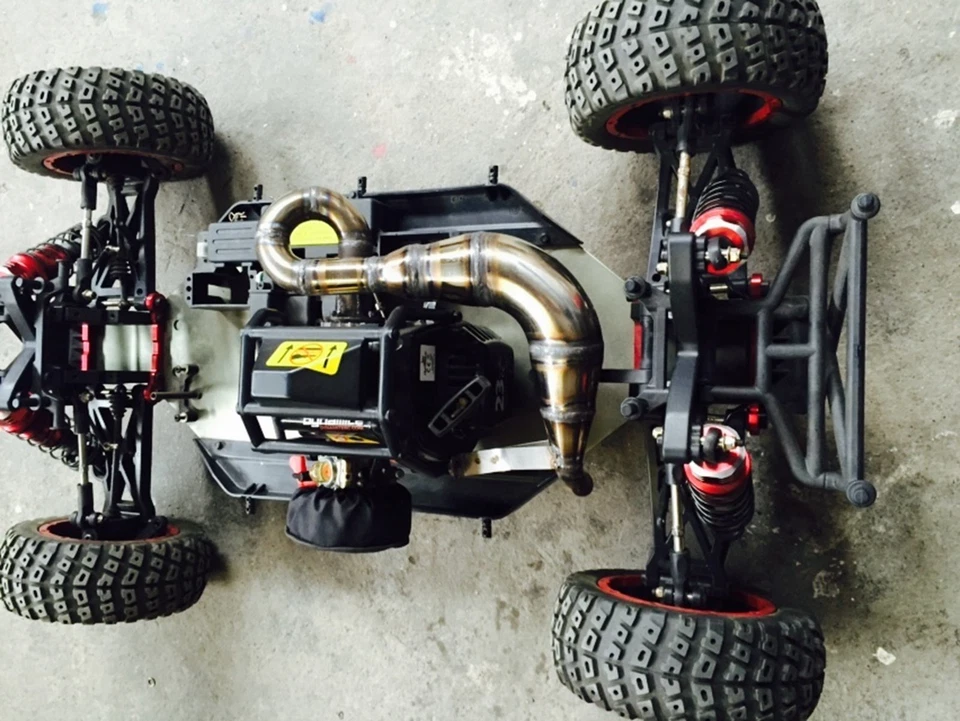 For 1/5 RC Losi Desert Buggy XL DBXL RCMK XCR Model Car Steel Exhaust Pipe Tube - Image 4 of 4