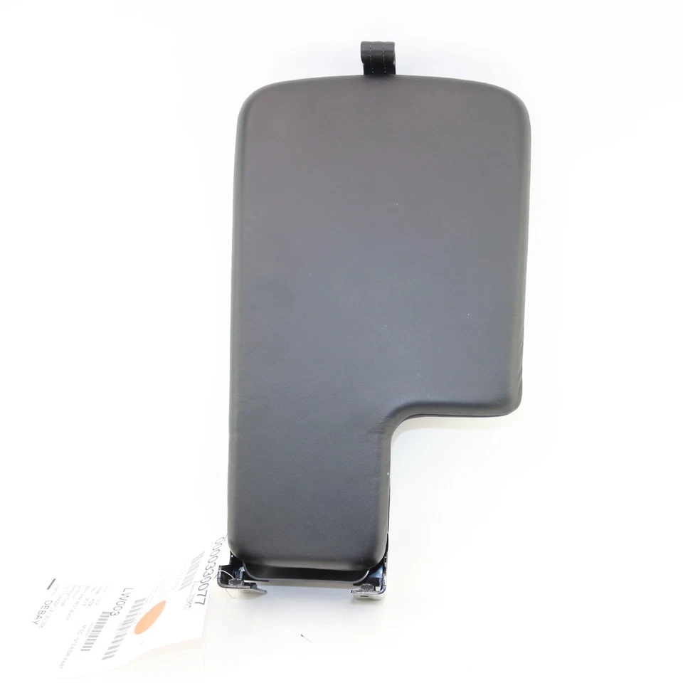 Apoyabrazos/soporte trasero de cuero negro Volvo OEM para XC90 16-24 Foto 3 de 3