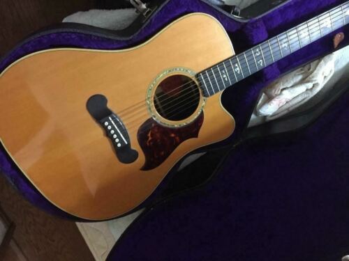 Acoustic Guitar Gibson CL-45 1997-1998 Natural Made in USA w/ Hard Case - Afbeelding 1 van 10