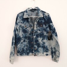 Helium London Woman’s Size Small Casual Long Sleeve Denim Jean Jacket Nwt