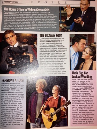 JOHNNY CASH TIME Tribute Jen& Ben, Clooney, Madeleine Albright, George Bush- NEW - Picture 4 of 7
