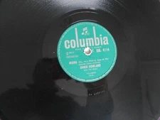 Chris Howland and The Boys - Mama / Fraulein Columbia DB 4114 78rpm Shellac 10"