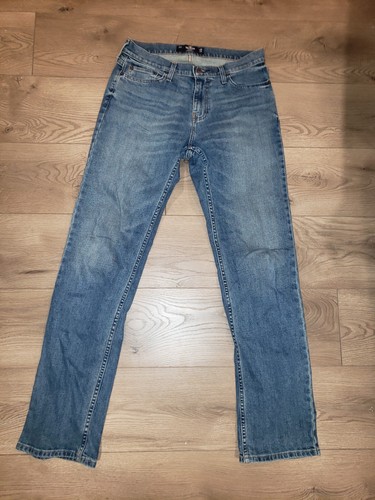 (30 x 34) Mens Hollister Blue Jeans Skinny Fit Epic Flex Denim Jean