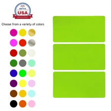 Color Coding Rectangle 4 x 2 Inch Stickers Labels for Marking Boxes