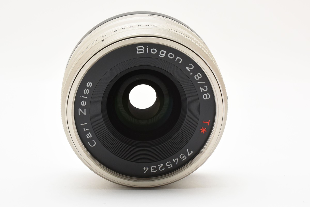 Top MINT w/Hood] Contax Carl Zeiss Biogon 28mm f2.8 T* AF