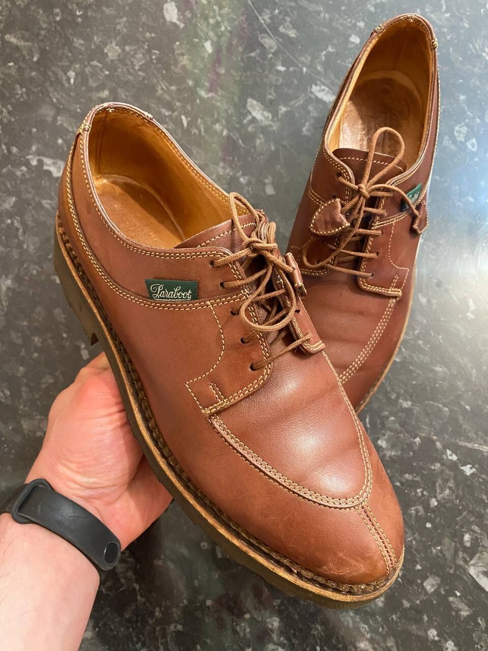 SAOLA Scarpe Paraboot Avignon Veritable Cousu Norvegien US 5 5 EUR 38