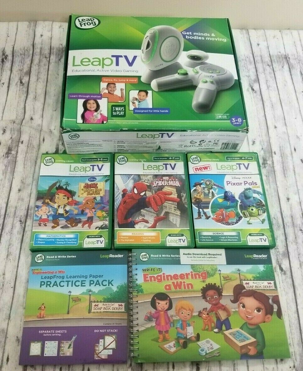 leapfrog leaptv educational gaming system