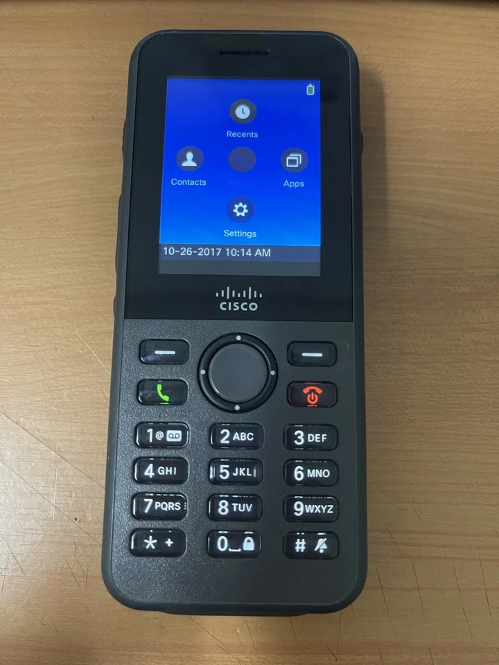 Teléfono VoIP inalámbrico IP Cisco CP-8821-K9 CON BATERÍA Foto 4 de 4