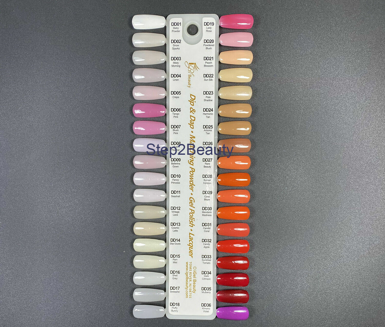 IGel Duo Nail Lacquer + Gel Polish Matching Color Set - #05 CREPE