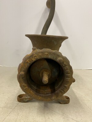 Vintage Antique Enterprise Tinned No. # 22 Meat Chopper Grinder