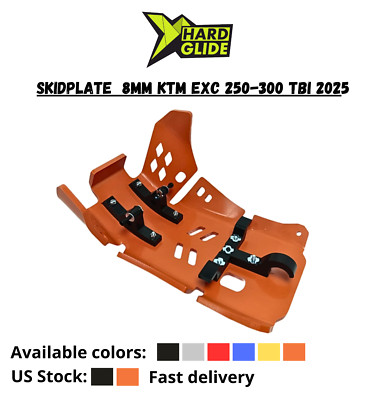 KTM EXC | XC-W | 250-300 TBi Skid Plate  Bash Plate 8 mm Dirtbike | 2024-2026 |