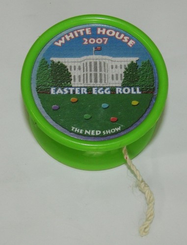 rare! 2007 white house easter egg roll yoyo-g.w.