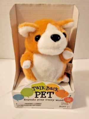 TALK BACK PET Repeats Your Every Word! Brand New, Boxed!