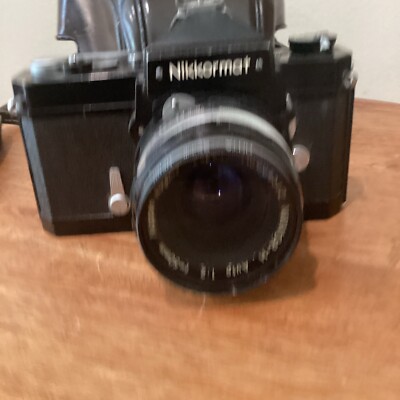 Nikon Nikkormat FT # 3812232 Lens NIKKOR - H Auto 1:2 F-50mm