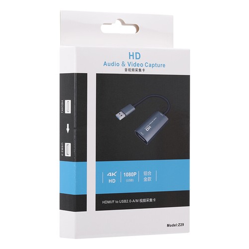4K HD to USB 3.0 Audio Video Capture Card 60FPS Capture Adapter for Streaming - Picture 5 of 10