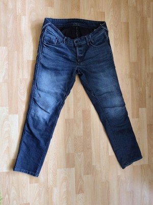 Motorradjeans, Revit Houston Tapered Fit, 36/32 dunkelblau, hervorragender Zust.
