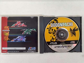 Used Sega Saturn SS Atlus DoDonPachi Shooter Video Game