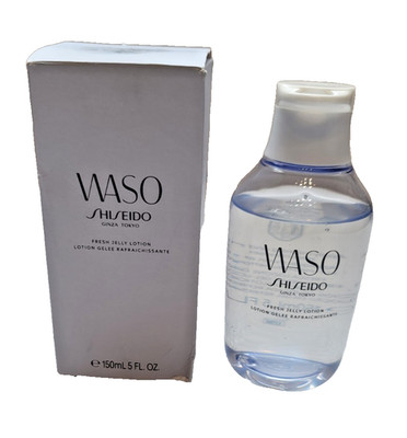WASO Shiseido Fresh Jelly Lotion Full Size 5oz/150ml New In Box - Box Damage
