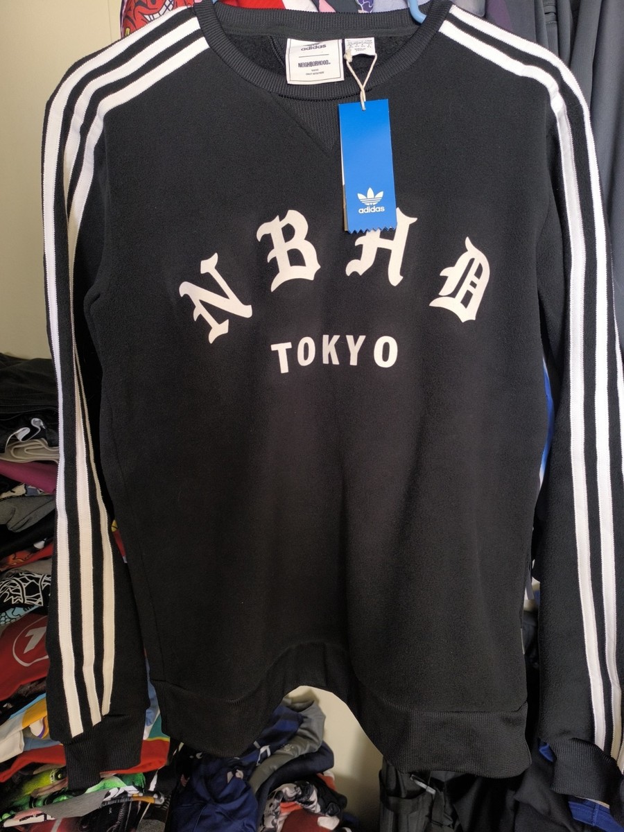 Adidas x neighborhood nbhd Tokyo Japan under attack fleece sweat