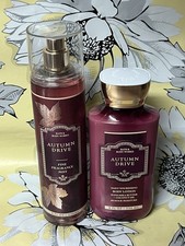 BATH  BODY WORKS / AUTUMN DRIVE / FRAGRANCE MIST  BODY LOTION
