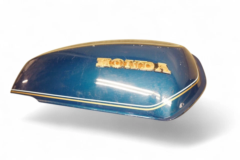 1977 Honda GL1000 GoldwingTank боковые крышки кузова GL 1000 OEM синяя краска *2607A - Изображение 2 из 4