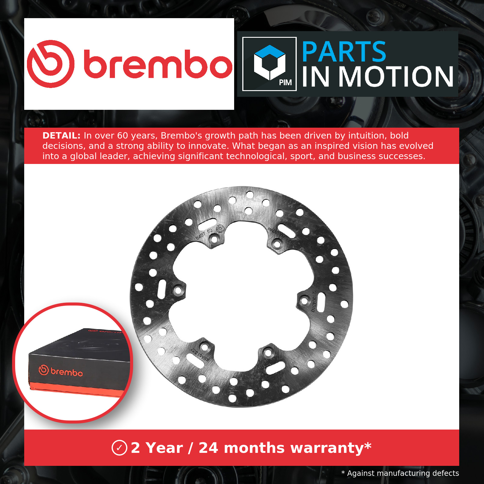 Brake Disc for KTM 150 EXC TPI 2020-2023 Rear Brembo - Image 98