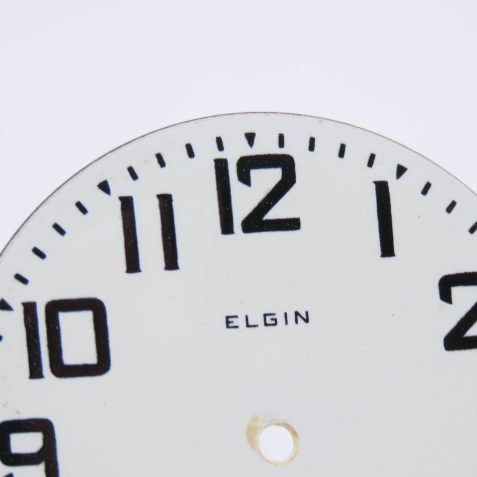 Elgin 16 Size B. W. Raymond 16 Size “Railroad” Enamel Pocket Watch Dial ...