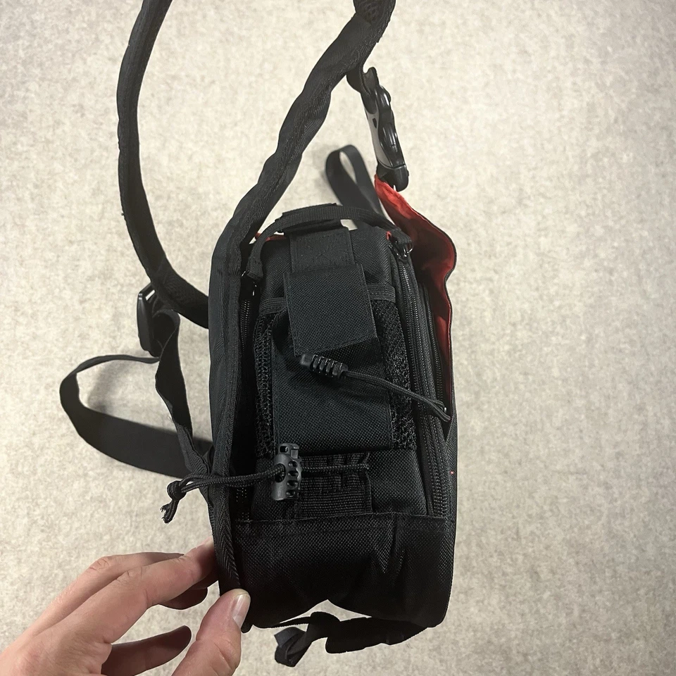 Beaspire Bolsa para Cámara Mochila Eslinga Estuche para Cámara Impermeable NEGRO y ROJO Foto 3 de 4