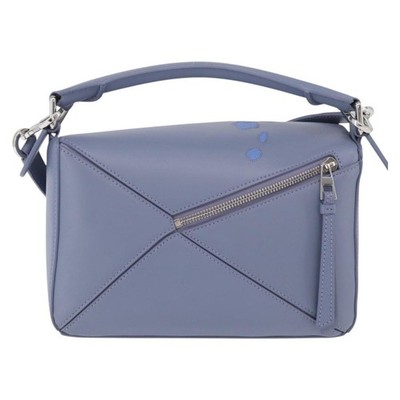 LOEWE ライトブルー ケース LOEWE × Ghibli Howl's Moving Castle Puzzle Bag Calcifer 2way Blue