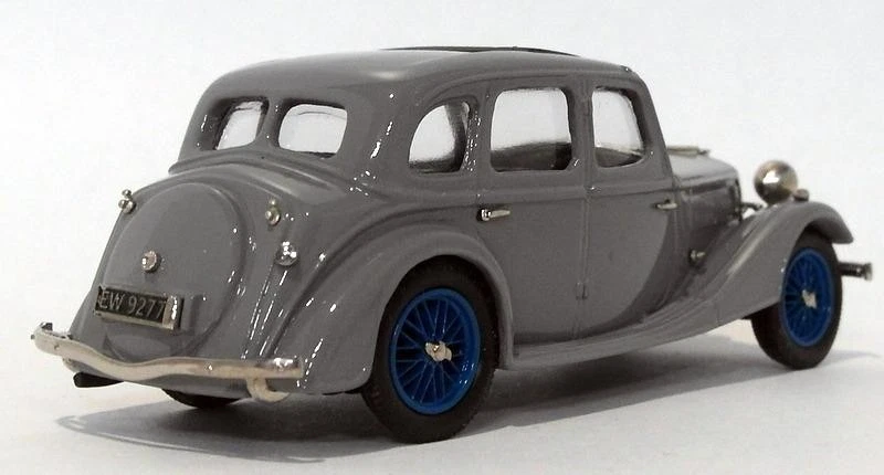 Lansdowne Models 1/43 Scale LDM91 - 1936 Riley Adelphi Saloon - Grey - Image 3 of 4