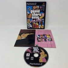 Grand Theft Auto GTA Vice City PS2 PlayStation 2 Complete CIB + Map