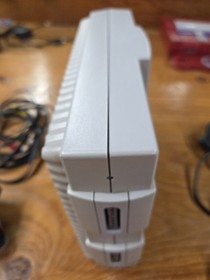 SNES Console Bundle /w 2 Games, 2 controllers & cables! Cleaned/Tested/Works!