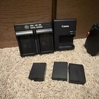 Cannon EOS rebel T7,  3 batteries with chargers, 3 lenses  — photo 2
