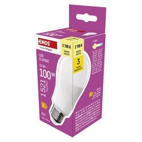 LED A60 Lampe 13W E27 1521Lm Warmweiß 2700K Emos 100W Ersatz 30000H