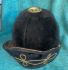 Vintage Ceremonial ODD FELLOWS IOOF FRATERNAL Cap Hat Velvet & Gold Trim — photo 3