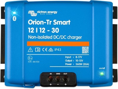 Victron Energy Orion-Tr Smart DC to DC Charger (Bluetooth) - 12/12-Volt 30
