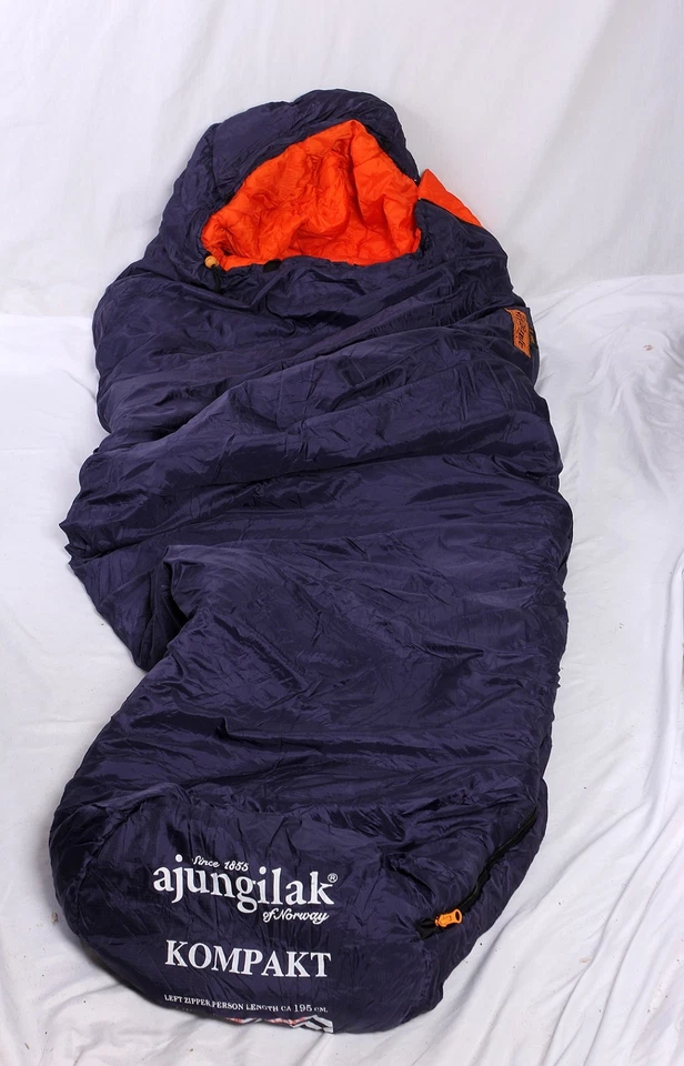 Ajungilak Schlafsack Kompakt 195 Micro Lite-Tex M.T.I Loft Mammut 3 Season sehr guter Zustand - Bild 2 von 4