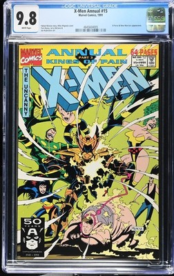 X-Men Annual #15 CGC 9.8 (1991, Marvel) Mike Mignola, X-Force & New Warriors app