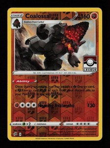 pokemon card coalossal Amazon.com: Pokemon Vmax Card Set - Coalossal VMAX 99/185 & Coalossal V  98/185 - Vivid Voltage