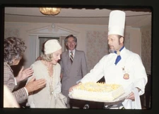 Gloria Swanson Silent Film Icon 1970s Birthday Photo Shoot Original Transparency