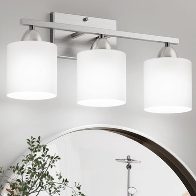 Dekang Bathroom Lighting Fixtures Over Mirror 3-Light, Brushed Nickel-3Light 