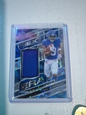 2024 Panini Spectra - Next Era Malik Nabers #NE-MNS Neon Blue Prizm /60 (MEM, RC