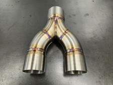 2-1 Merge Collector 2.5- 3 304 Stainless Tig Welded Custom Turbo Exhaust 1
